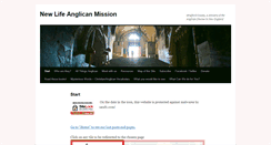 Desktop Screenshot of newlifeanglican.org